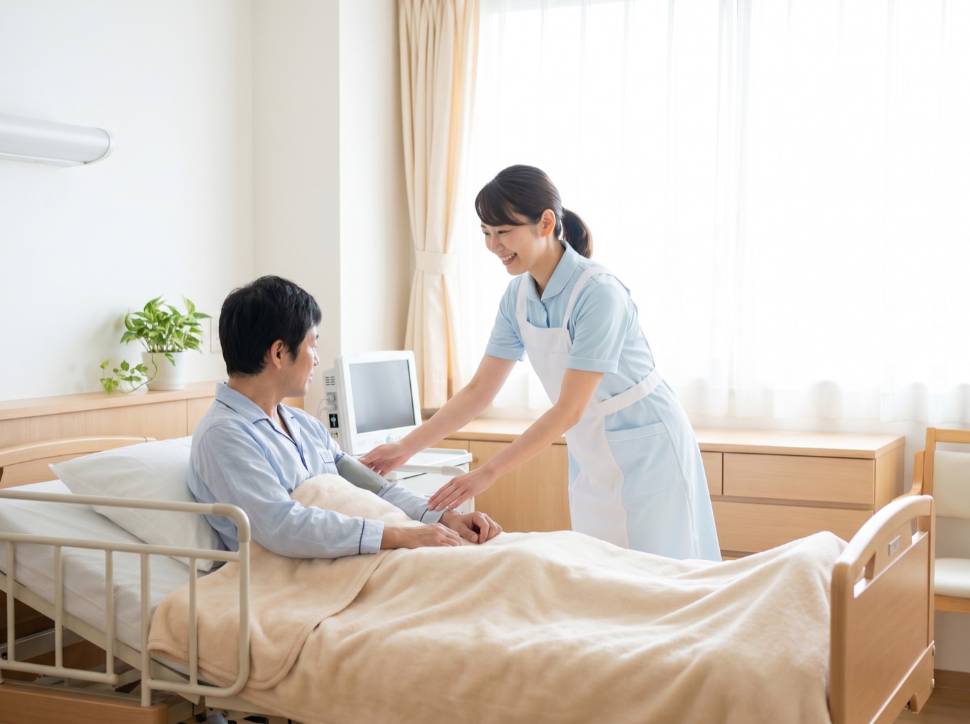 日帰り手術と入院の相談イメージ