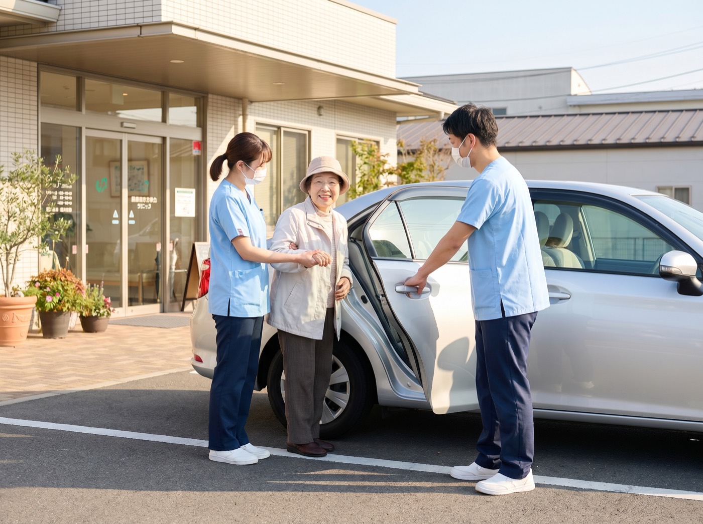 送迎について相談できるイメージ